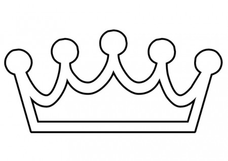 Coloring page crown - img 22109.