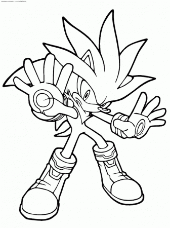 Awesome Sonic Coloring Pages Printable 261008 Metal Sonic Coloring 