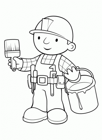 bob bilder Colouring Pages (page 2)