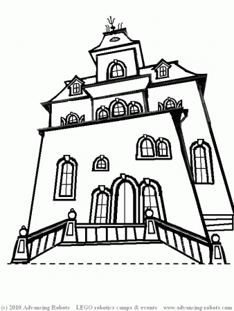 Advancing Robots Blog » Blog Archive » Haunted-House-Drawing