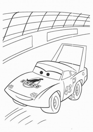 cars lighting mcqueen Colouring Pages (page 2)
