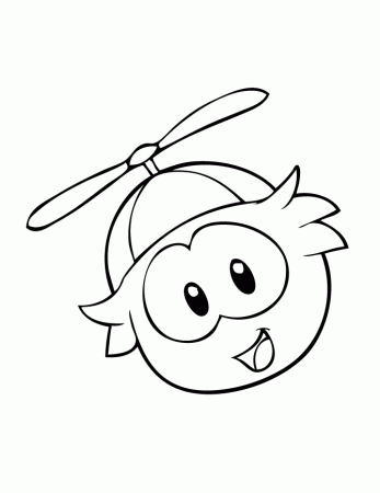 Puffle Coloring Pages