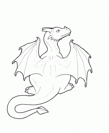 How I draw a dragon - step 2 by Bladespark