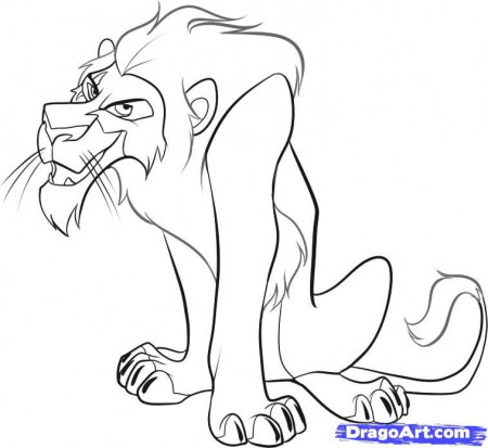 Lion King Scar Drawings Images & Pictures - Becuo