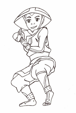 2014 Avatar, the last airbender coloring pages