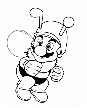 Super%20Mario Colouring Pages