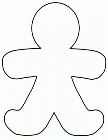 Outline Of A Person Template ClipArt Best 121063 Body Outline 