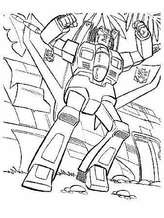 Transformers 28 Cartoons Coloring Pages & Coloring Book