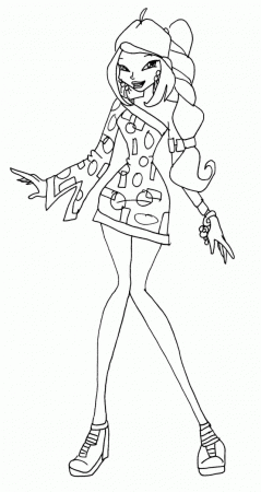 Wings Club Coloring Pages Wings Club Coloring Pages Winx Club 