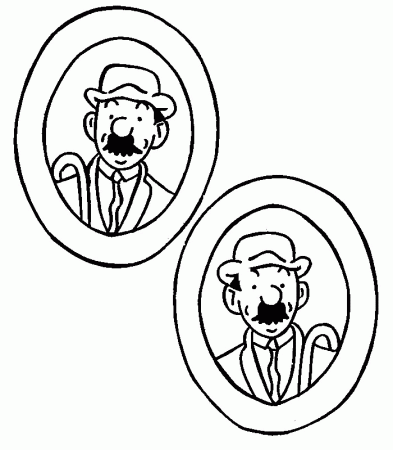 Tintin Coloring Pages