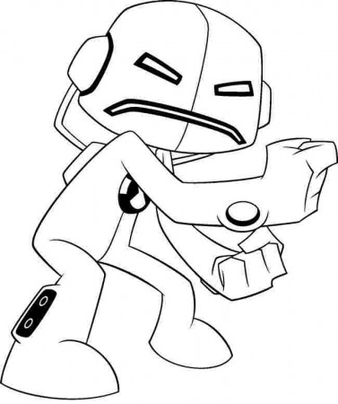 Robot Coloring Pages for Kids- Free Coloring Pages