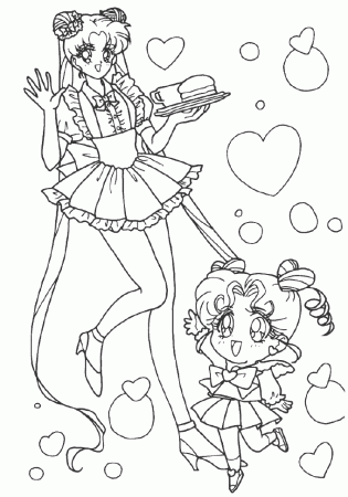 Sailor Moon Coloring Pages (17 of 34)