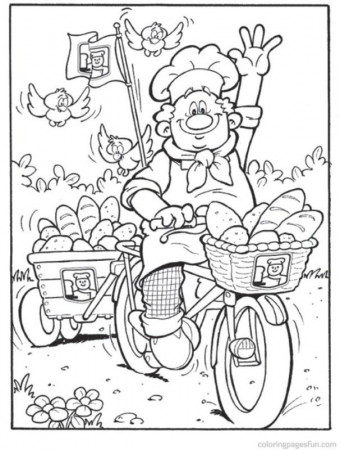 Bakery Coloring Pages 18 | Free Printable Coloring Pages 