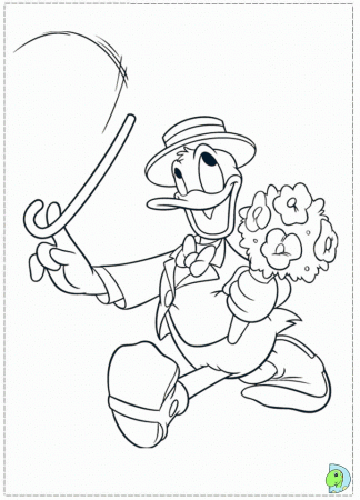 Donald Duck Coloring page | HelloColoring.com | Coloring Pages