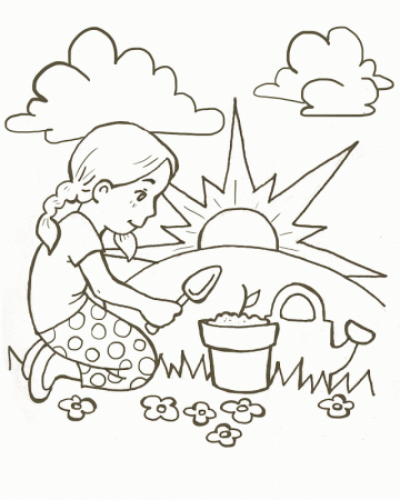 Fast Food Coloring Pages For Kids