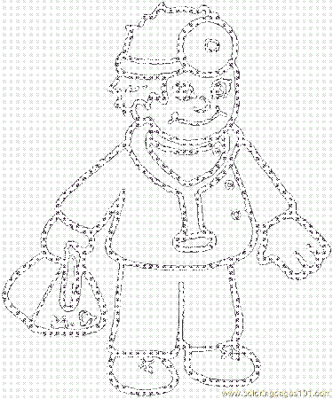 Coloring Pages Hospital Coloring Page 002 (Cartoons > Others 