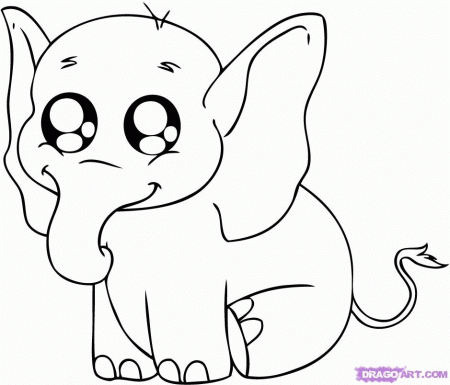 baby-elephant-coloring-pages- 