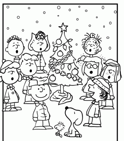 Download Snoopy Free Coloring Pages For Christmas Or Print Snoopy 