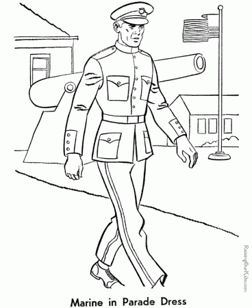 Marine Coloring Pages 004