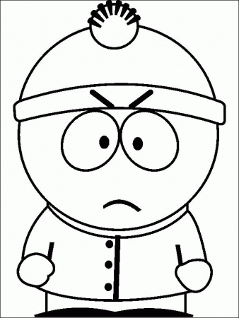 Coloring pages south park - picture 1