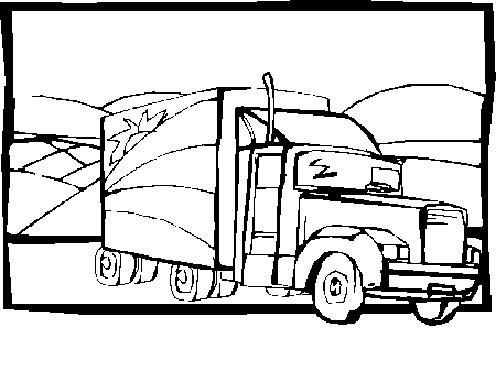 Truck Coloring Pages - Free Coloring Pages For KidsFree Coloring 