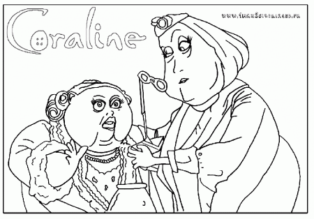 coraline coloring pages : Printable Coloring Sheet ~ Anbu Coloring 