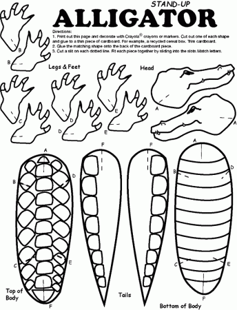 alligator mask Colouring Pages (page 2)