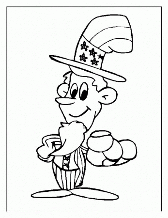 fourth of july coloring pages for kids | Coloring Picture HD For 