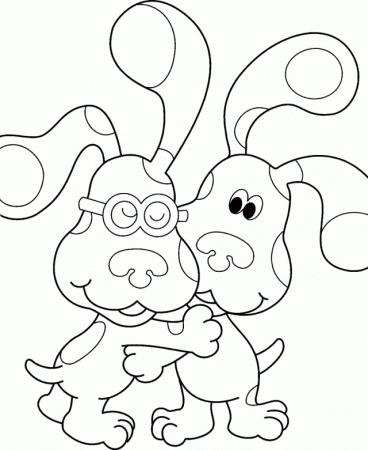 Blues Clues Coloring Pages To Print Id 19403 Uncategorized Yoand 