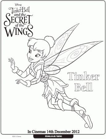 Tinker Bell Coloring Pages - Tinkerbell