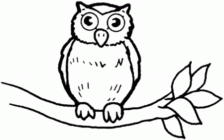 Owl Coloring Pages For Kids - Free Printable Coloring Pages | Free 