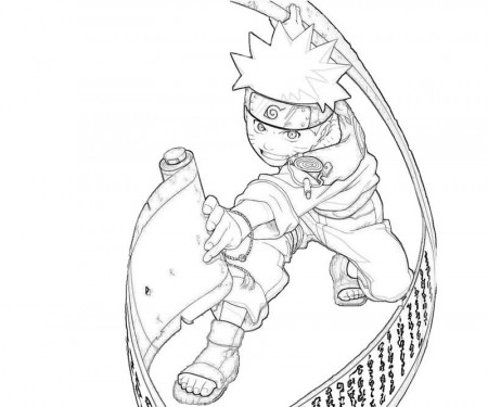 Download Coloring Pages Anime Uzumaki Naruto Or Print Coloring 