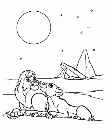 The lion king Coloring Pages