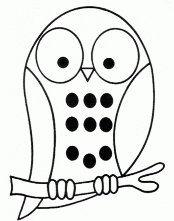 cute owl Colouring Pages (page 2)