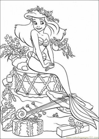 Free Mermaid Coloring Pages 494 | Free Printable Coloring Pages