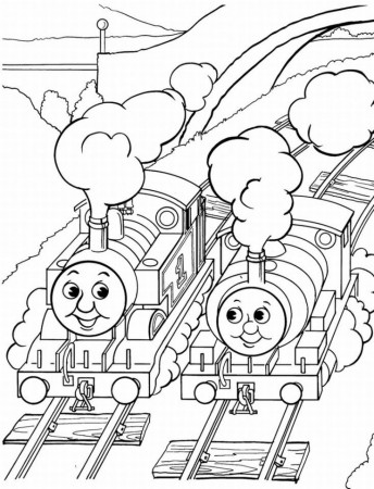 Thomas The Tank Engine Coloring Pages | Coloring Pics