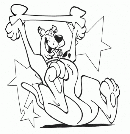 Fun Scooby Doo Coloring Page - Scoobydoo Coloring Pages : Coloring 