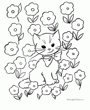 Printable Coloring Pages Of Flowers | COLORING WS