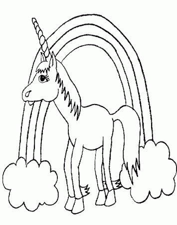 Unicorn Colouring Pictures To Print | Coloring - Part 2