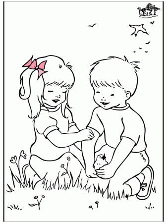 Free coloring pages spring 2 - Spring