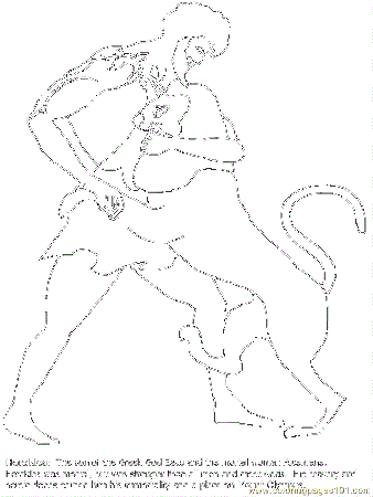 greek mtyhs Colouring Pages