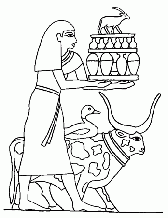 f egypt Colouring Pages
