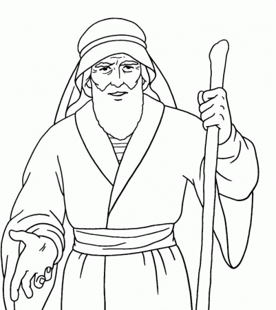 Moses Coloring Pages For Kids #5638 | Pics to Color