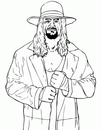 Wwe Coloring Picture Coloring Pages For Adults Coloring Pages 