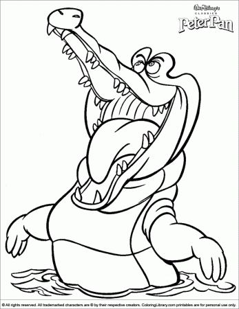 peter pan Colouring Pages (page 2)