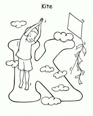 Kite Bird Coloring Pages