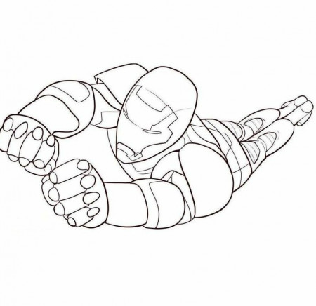 iron kid Colouring Pages (page 3)