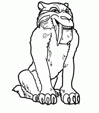 Ice Age Coloring Pages – 700×800 Coloring picture animal and car 