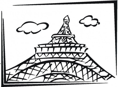 Eiffel Tower Coloring Pages Eiffel Tower Coloring Pages Eiffel 