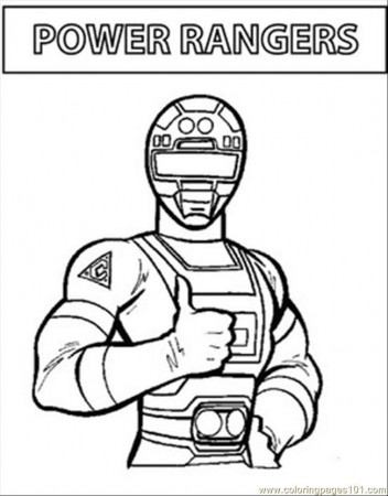 Coloring Pages Power Rangeru (Cartoons > Power Rangers) - free 